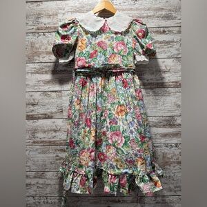 Sylvia Whyte Floral Kids Dress - Multicolor 12